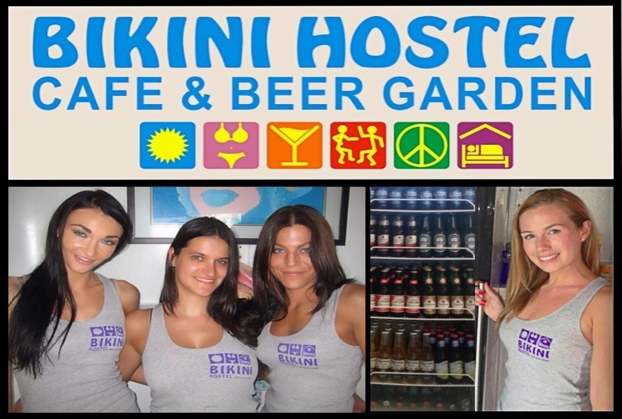 Bikini Hostel, Cafe&Beer Garden Miami Beach Exterior foto